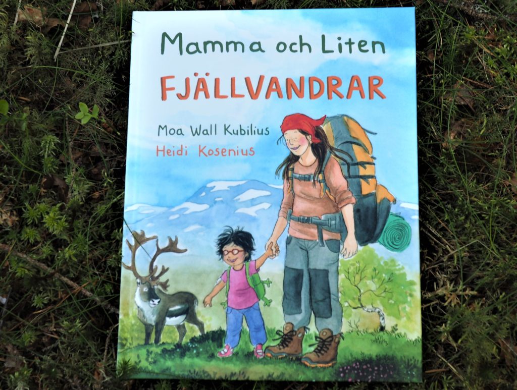 Barnbok - Mamma och Liten fjällvandrar - Barnböcker om friluftsliv